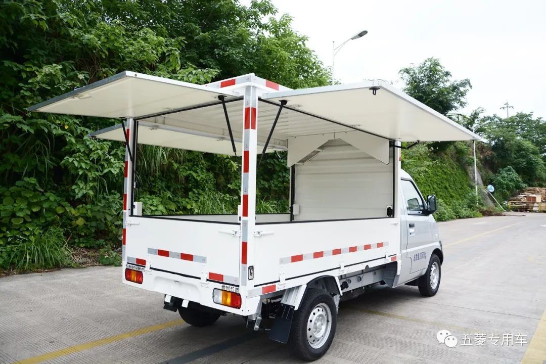 五菱翼開啟售貨車——地攤經(jīng)濟的正規(guī)主力軍！
