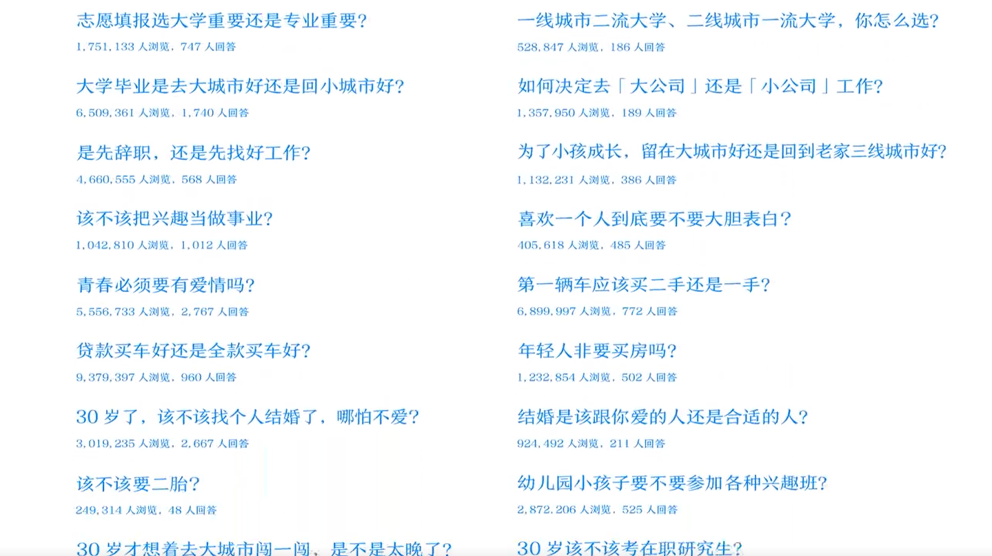 知乎推出態(tài)度短片《答案》，人生海海，各有解答