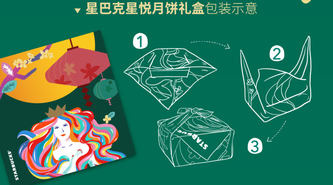 美人魚變嫦娥？星巴克月餅包裝設(shè)計(jì)有驚喜！