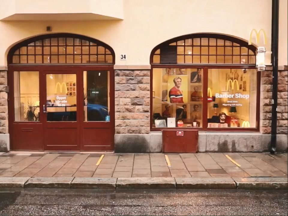 麥當勞開了家理發(fā)店，專門修剪90年代的“ 金拱M”發(fā)型